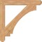 Ekena Millwork Imperial Craftsman Smooth Bracket, Western Red Cedar, 5 1/2"W x 48"D x 48"H BKT06X48X48IMP04SWR - alternate 4